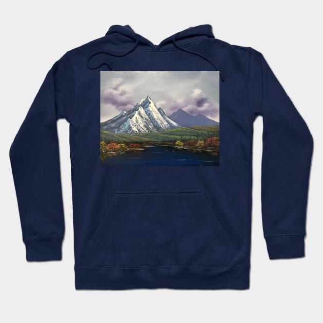 Deep Mountain Lake Hoodie by J&S mason